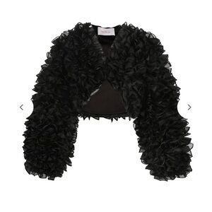 NWT Selkie Raven Baby Boa Jacket in XL